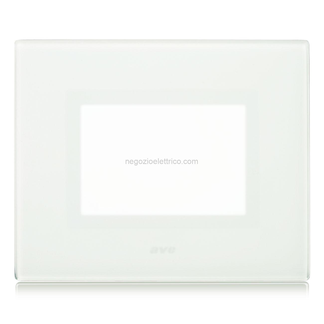 AVE44PVTC76VO placca veratouch x segn. verde acqu