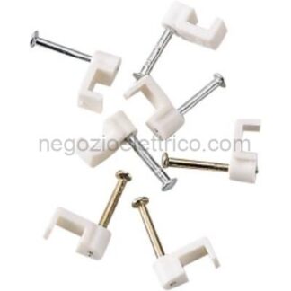 MST450B05 Graffetta piatta diam.5 mm Bianca