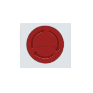 AVE45405N-GR pulsante a fungo na+nc 10a ral