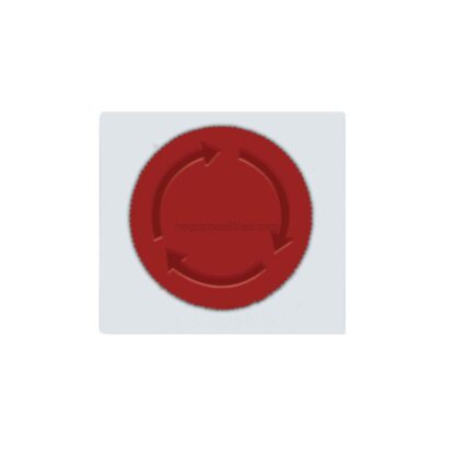 AVE45405N-GR pulsante a fungo na+nc 10a ral