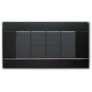 AVE45P04NL placca ral45 lucida 4m.nero lucido