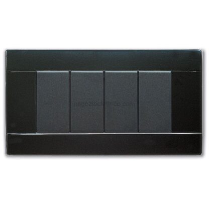 AVE45P04NL placca ral45 lucida 4m.nero lucido