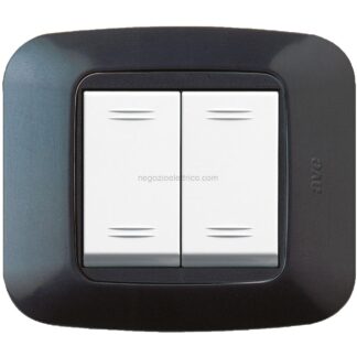 AVE45P22GN placca yes45 tecnop. 2m grigio noir