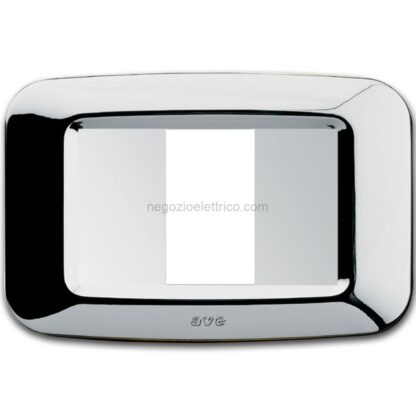 AVE45PY01CR placca yes tecnop. 1mod. cromo