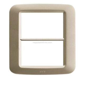 AVE45PY033CHO placca yes tecnop.3+3m.champag.opac