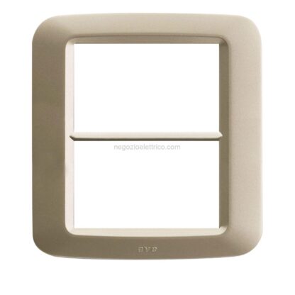 AVE45PY033CHO placca yes tecnop.3+3m.champag.opac