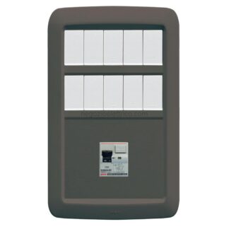 AVE45PY10DINGSM placca yes tecnop.10m+6m.din g.scur