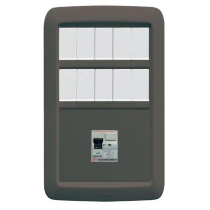 AVE45PY10DINGSM placca yes tecnop.10m+6m.din g.scur