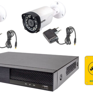 VIW46554.036B Kit AHD 4 canali 2 x Tlc Bullet FF 1080p