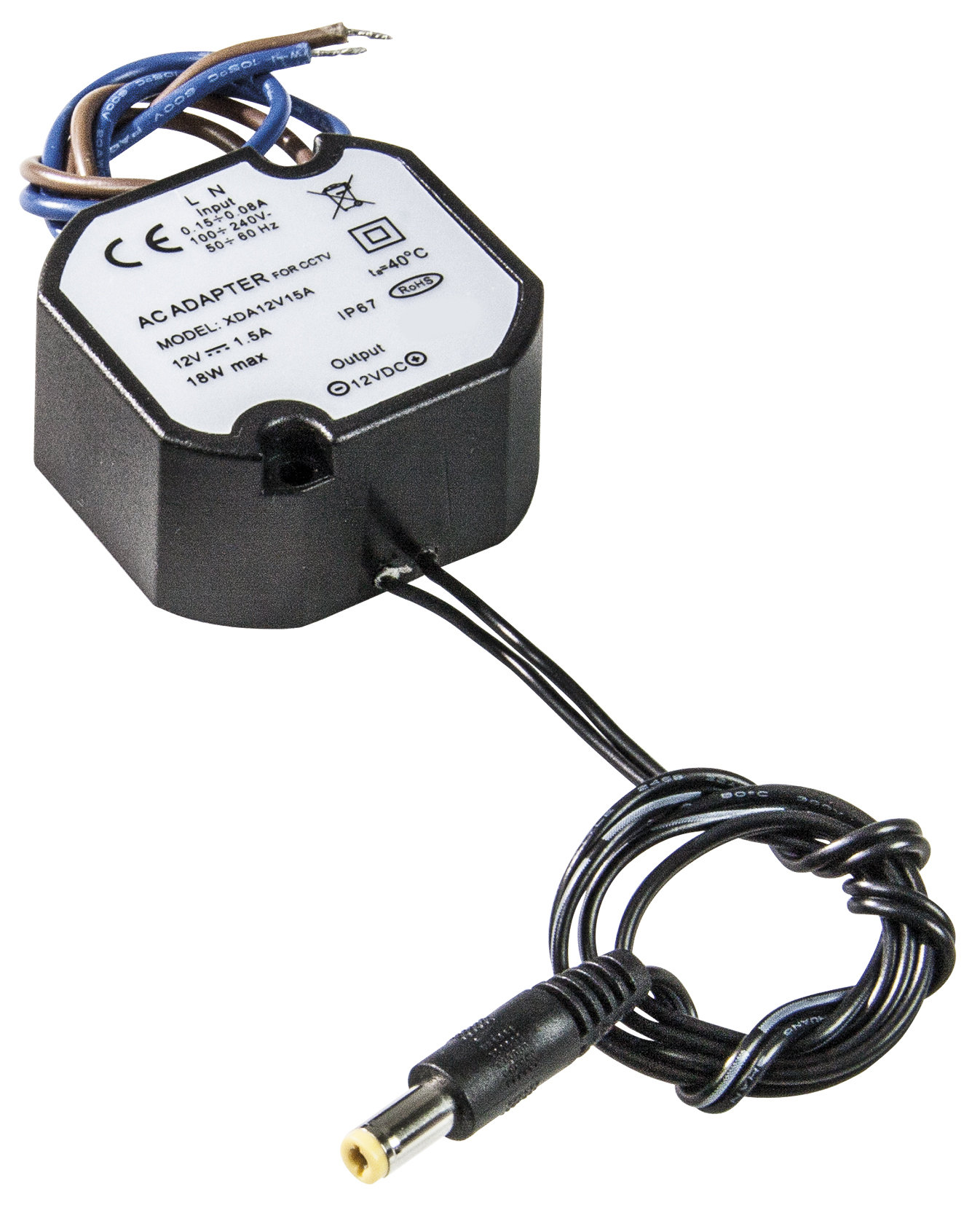 VIW46901.015 Alimentatore 100-240V~ 12Vdc 1,5A