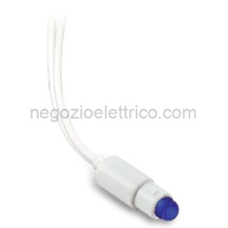 MST6085-L Lampada spia LED Blu 230V cavo mm.100