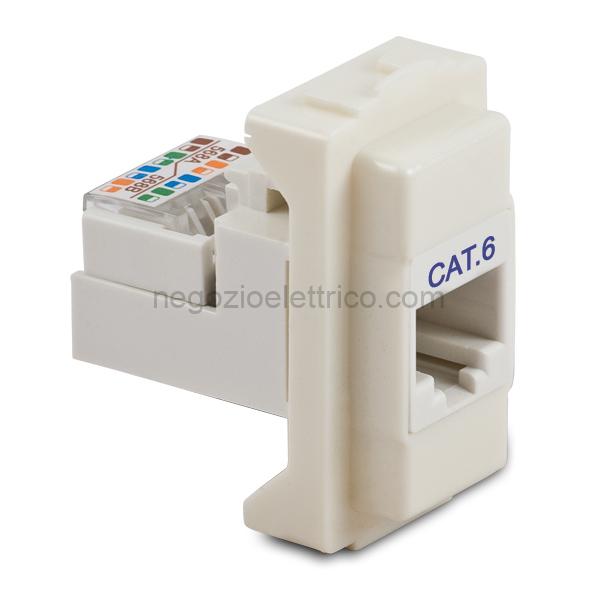 MST6098 Presa RJ45 plug 8-8 Cat.6 UTP