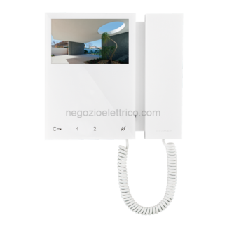 COE6701W VIDEOCITOFONO MINI CON CORNETTA 2 FILI