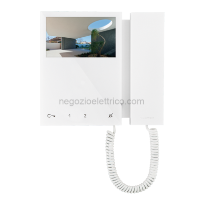COE6701W VIDEOCITOFONO MINI CON CORNETTA 2 FILI