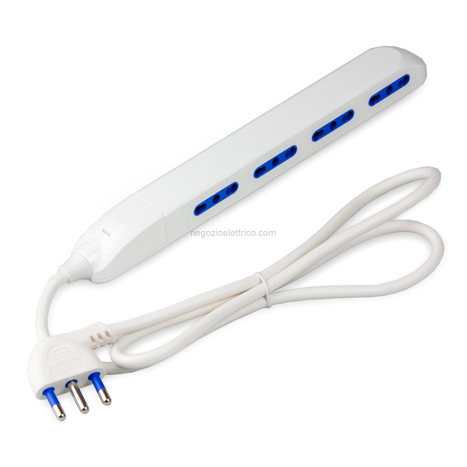 MST71450 Mult.4usc.Biv.SLIM Cavo M.1.2 Bianco