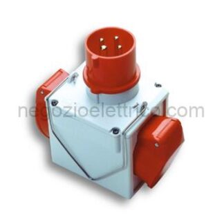 FME73111 Adatt.da s.CEE 400V a 2p.CEE 400V IP44