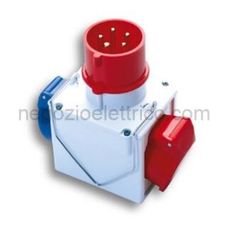 FME73112 Adatt.da s.CEE 400V a 2p.CEE mix IP44