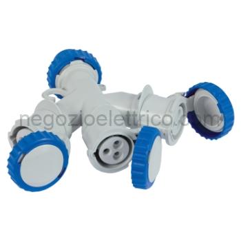 FME73120 Adatt.da s.CEE 230V a 3p.CEE 230V IP67