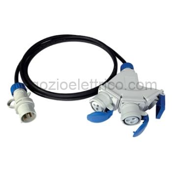 FME73123 Adatt.s.CEE+2p.CEE+1P40 2m 3G2,5 IP44