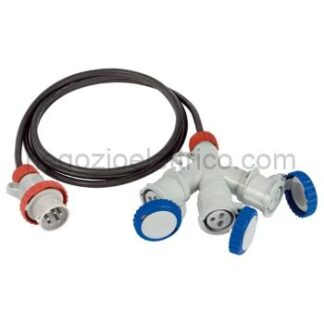 FME73136 Adatt.s.5P/16A-3p.3P/16A 2m 5G2,5 IP67
