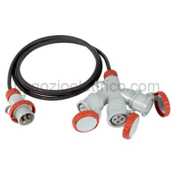 FME73141 Adatt.s.4P/16A-3p.4P/16A 2m 4G2,5 IP67