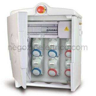 FME74862 Quadro MIDI mors/emerg/6p/4prot/12kW