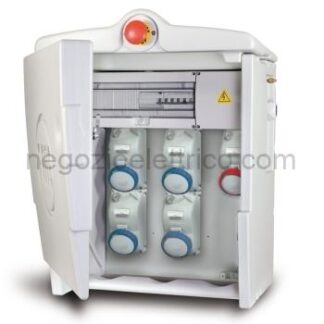 FME74726 Quadro MIDI mors/emerg/5p/4prot/12kW