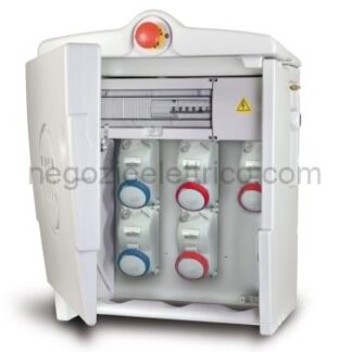 FME74728 Quadro MIDI mors/emerg/5p/4prot/12kW