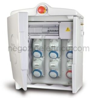 FME74732 Quadro MIDI mors/emerg/6p/4prot/12kW