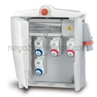 FME74786 Quadro MIDI s.32A/emerg/4p/2prot/9kW