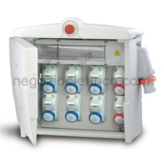 FME74974 Quadro MAXI s.32A/emerg/8p/5prot/12kW