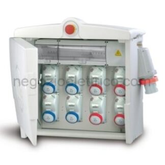 FME74976 Quadro MAXI s.32A/emerg/8p/5prot/12kW