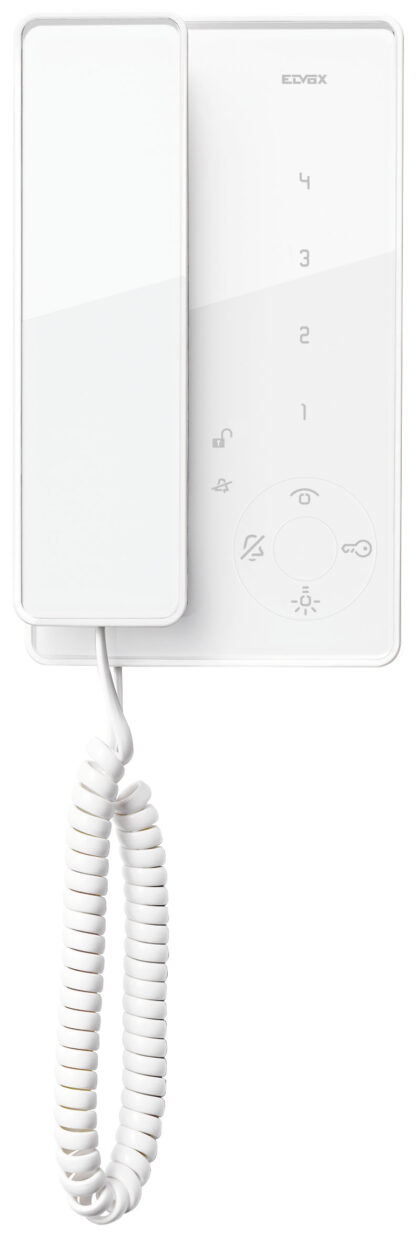 VIW7509 Citofono Tab con microtelefono bianco
