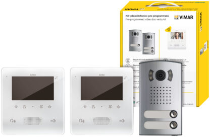 VIW7558/E2 Kit video 2F+ bifam. Tab 4.3 vivavoce
