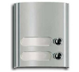 VIW8002 Modulo con 2 tasti grigio luce