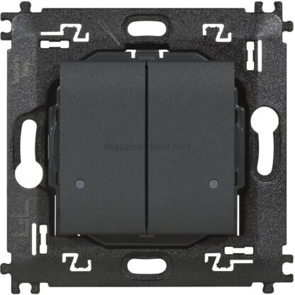 BTIL4003DCW LL - Comando doppio luci wireless antracite