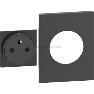 BTIKG55M3F L.NOW - cover presa FR/BE FLAT 3M nera