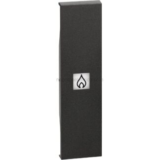 BTIKG01PN L.NOW - cover comando riscald. 1 mod. nera