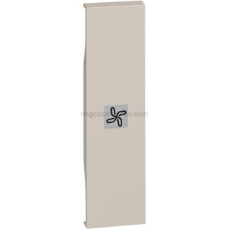BTIKM01RN L.NOW - cover comando ventola 1 mod. sabbia