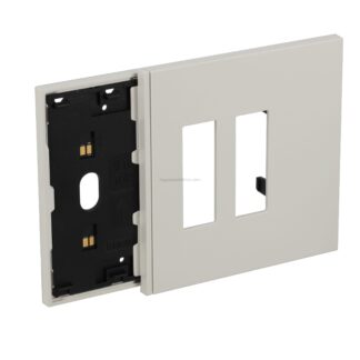 BTIKW8103M02 L.NOW - frame 3M bianco mostr doppia presa