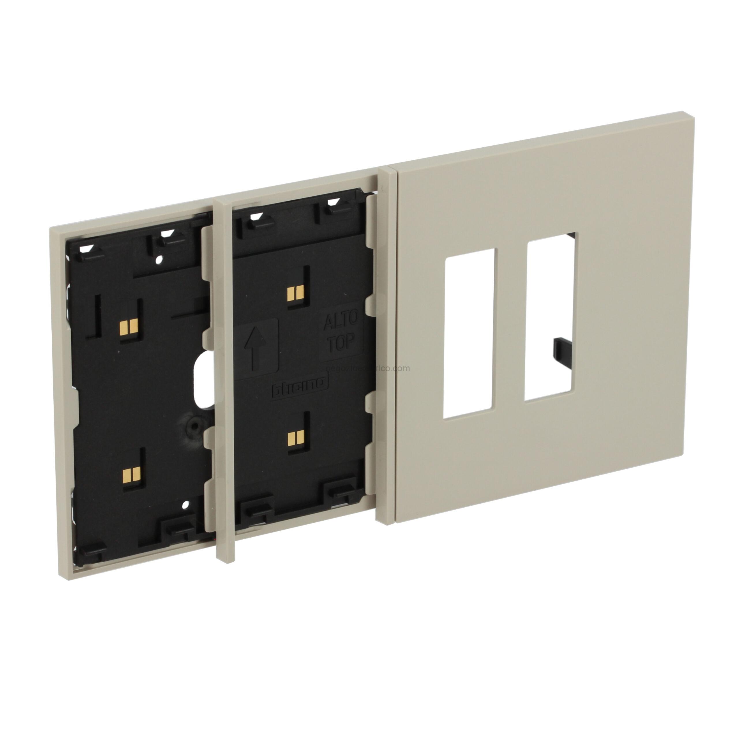 BTIKM8104M02 L.NOW - frame 4M sabbia mostr doppia presa