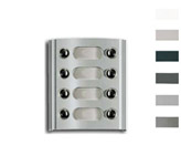 VIW8008 Modulo con 8 tasti grigio luce