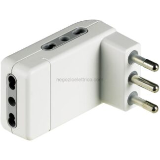 BTIS3606DE kit - adattat.Corner 3 bipasso sp 16A bco
