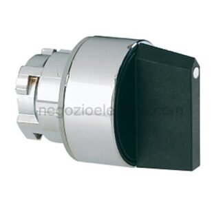 LOV8LM2TS120 selettore metal. leva corta 0-1
