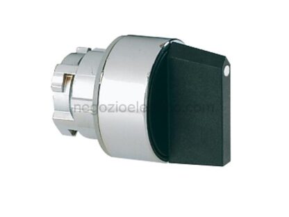LOV8LM2TS120 selettore metal. leva corta 0-1
