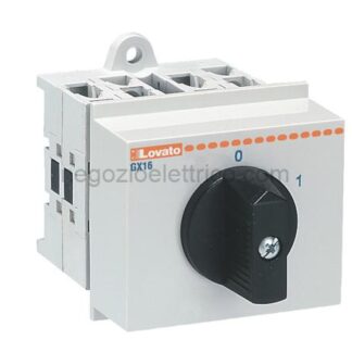 LOVGX1610O48 interr. 3p 16a mod. guida din man. nera