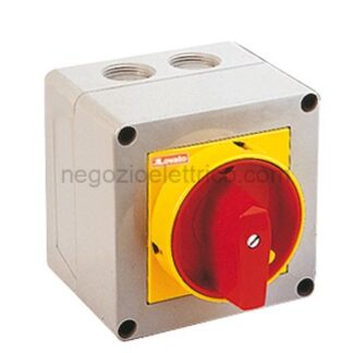 LOVGX1692P25 interr. 4p 16a cass. plastica 90x90 g/r
