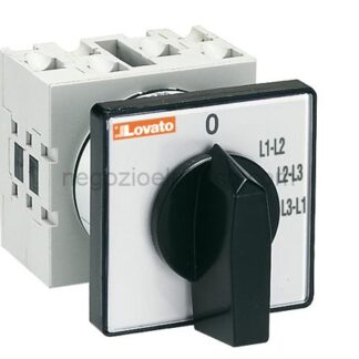 LOVGX1698U commutat. amper. 16a mont. front. 48x48