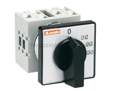 LOVGX1698U commutat. amper. 16a mont. front. 48x48