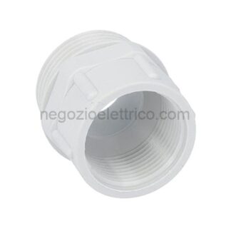 LOV11LMM25PG16 raccordo adattatore m25x1,5 pg16 plast.